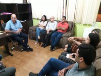 PREFEITO GEDEON BARROZ SE REUNE COM VEREADORES