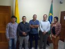 Presidente da Câmara realiza visita com equipe da PjTecsystem á Promotoria de Justiça de Plácido de Castro
