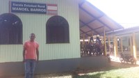 Vereador Presidente da Câmara Municipal, realiza visita ao ramal Mendes Carlos I