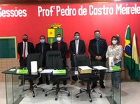NESTA TERÇA-FEIRA (23), ÀS 19H, NA SALA DE  SESSÕES PROF. PEDRO DE CASTRO MEIRELES, ACONTECEU A 3° SESSÃO ORDINÁRIA, DA 11° LEGISLATURA.