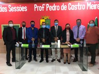 No dia 02 de Março de 2021, às 19h, na Câmara Municipal de Plácido de Castro foi realizada a 1º Sessão Ordinária.